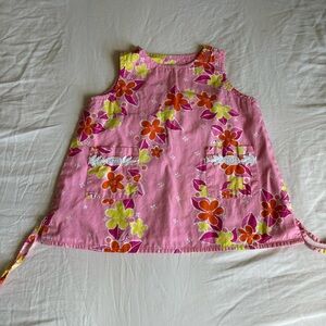 Vintage White Label Lilly Pulitzer Lei’d Back Toddler Dress • Size 18-24m